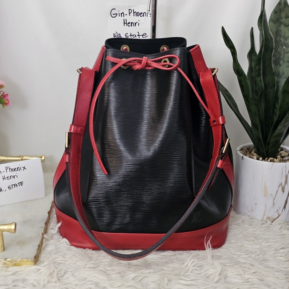 Authentic Louis Vuitton Noe Bucket Bag Epi - Picture 3 of 16